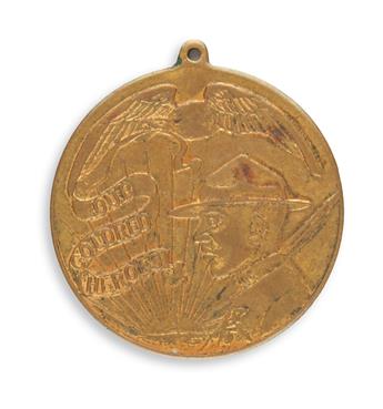 (MILITARY--WORLD WAR ONE.) Our Colored Heroes medallion.